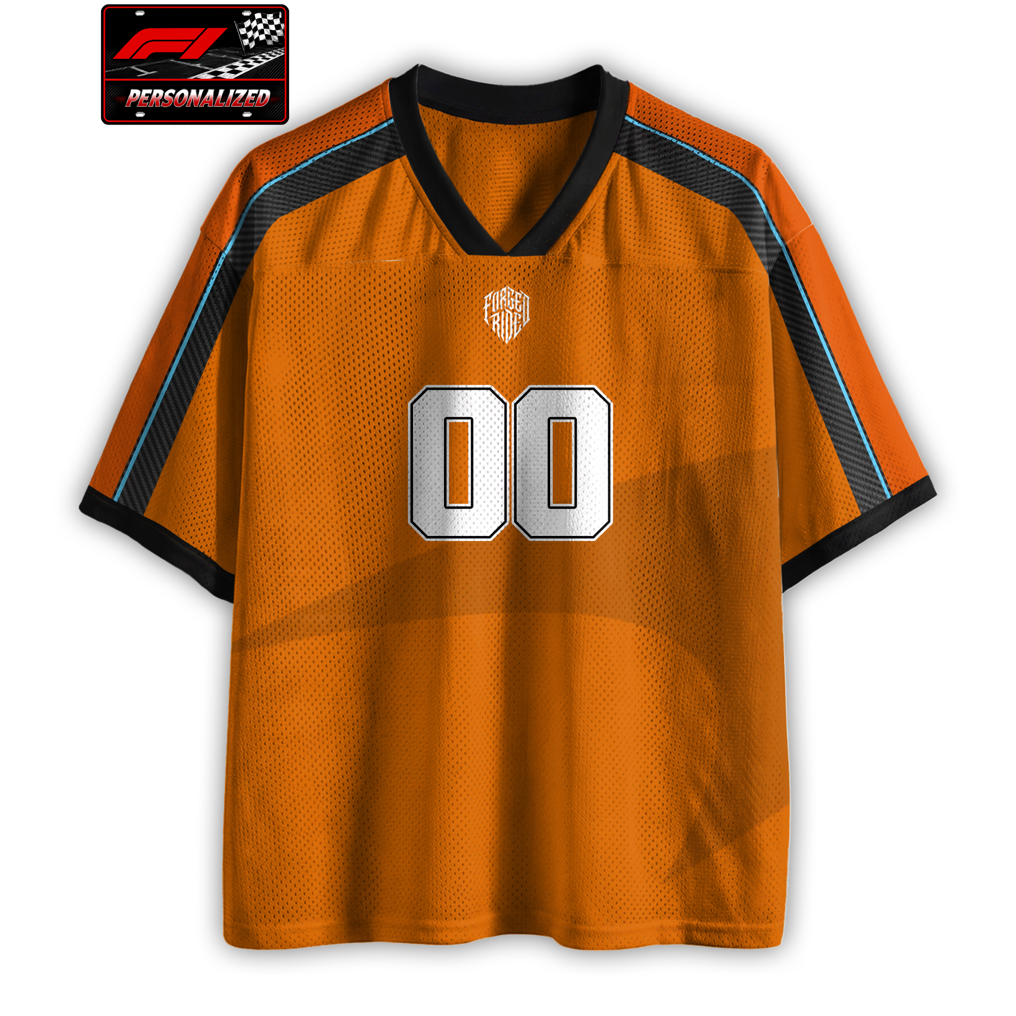 [Personalized] MC Racing Name & Number - Mesh Football Jersey
