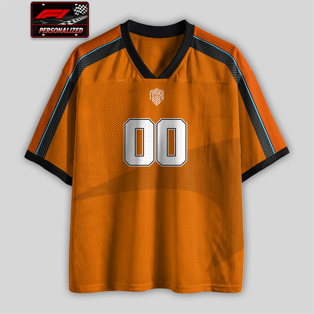 [Personalized] MC Racing Name & Number - Mesh Football Jersey