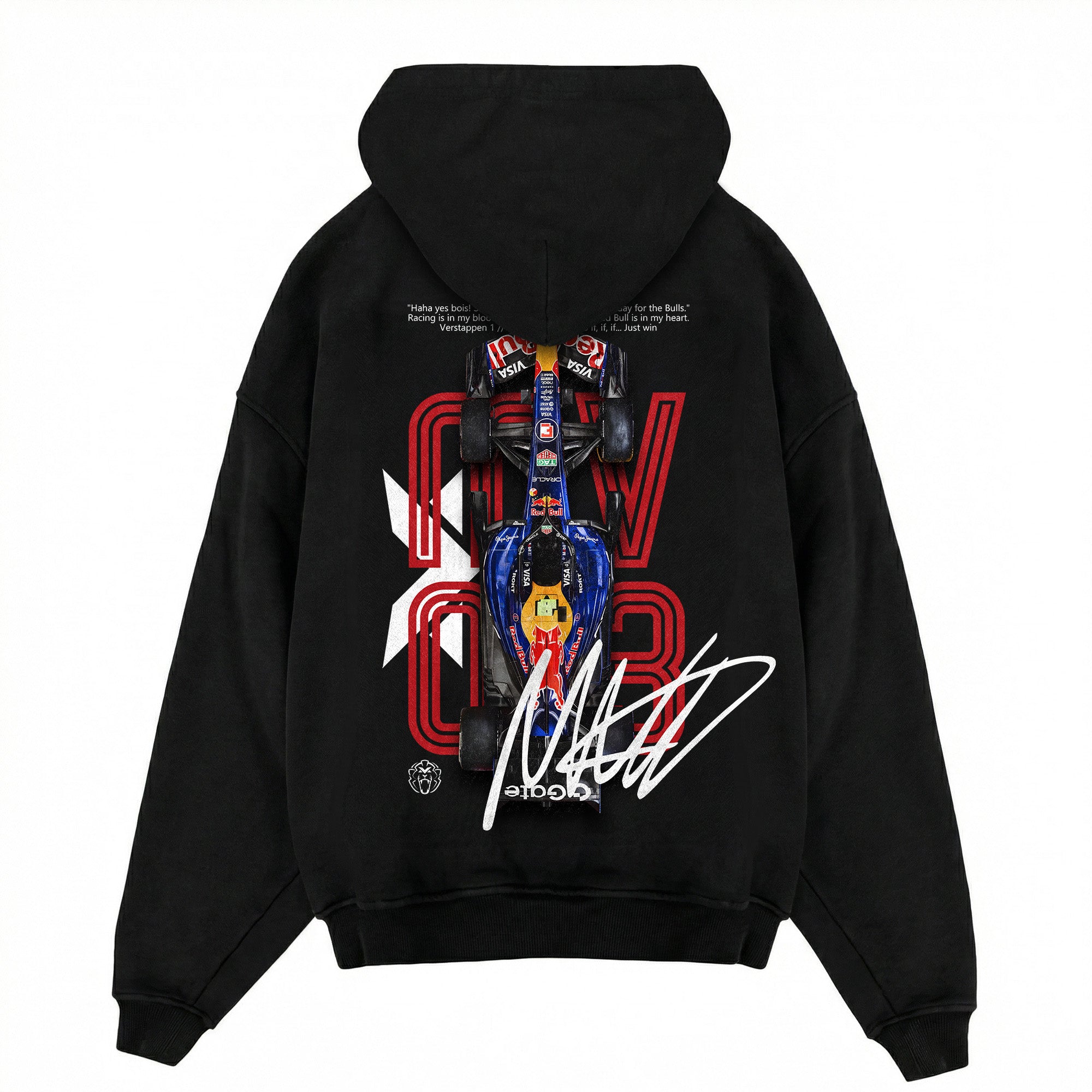 Max Red F1 Signature Hoodie