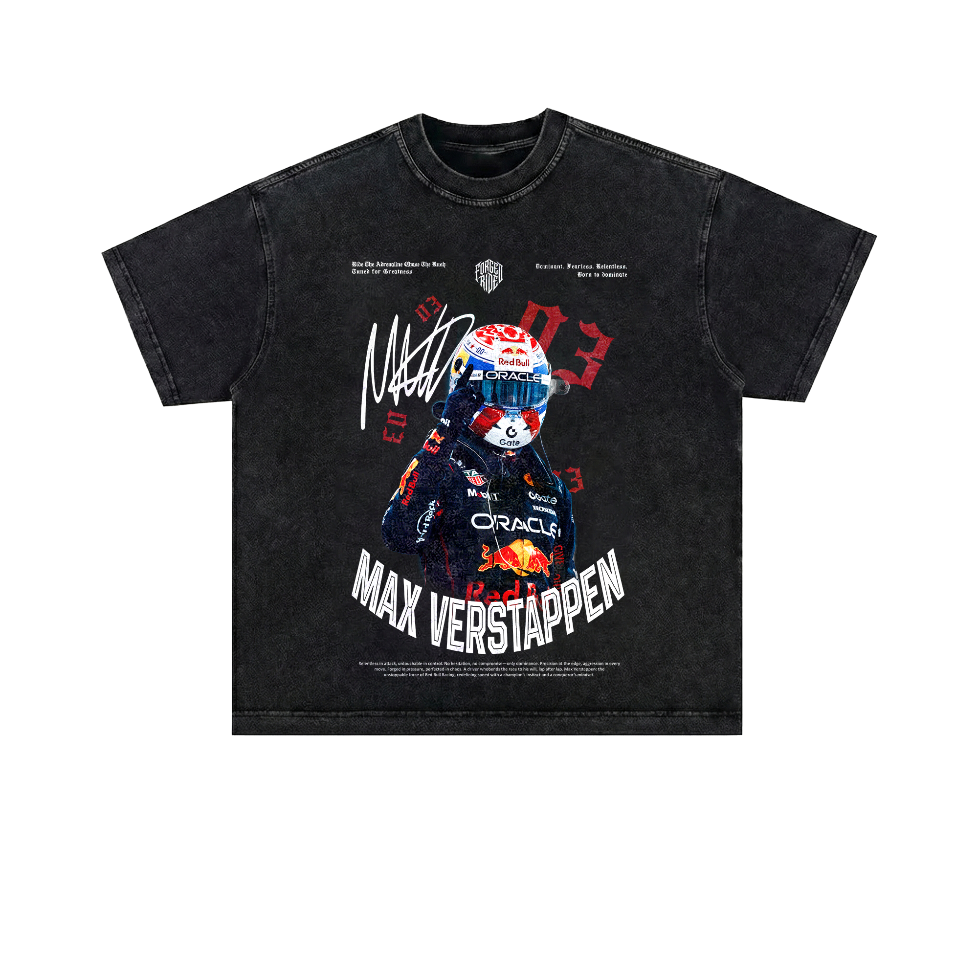 Max Red F1 03 Mineral Washed