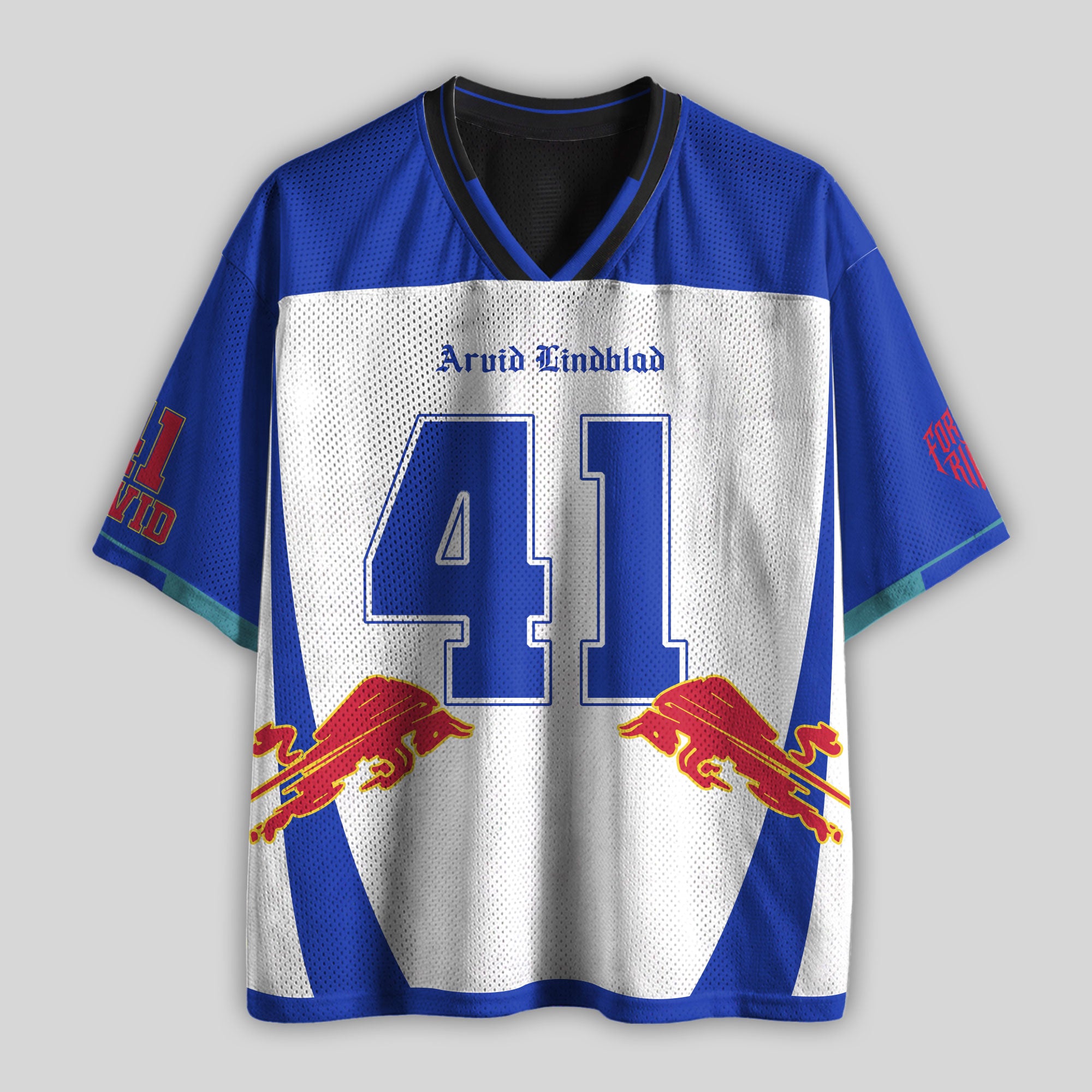 AL41 Racing Mesh Football Jersey