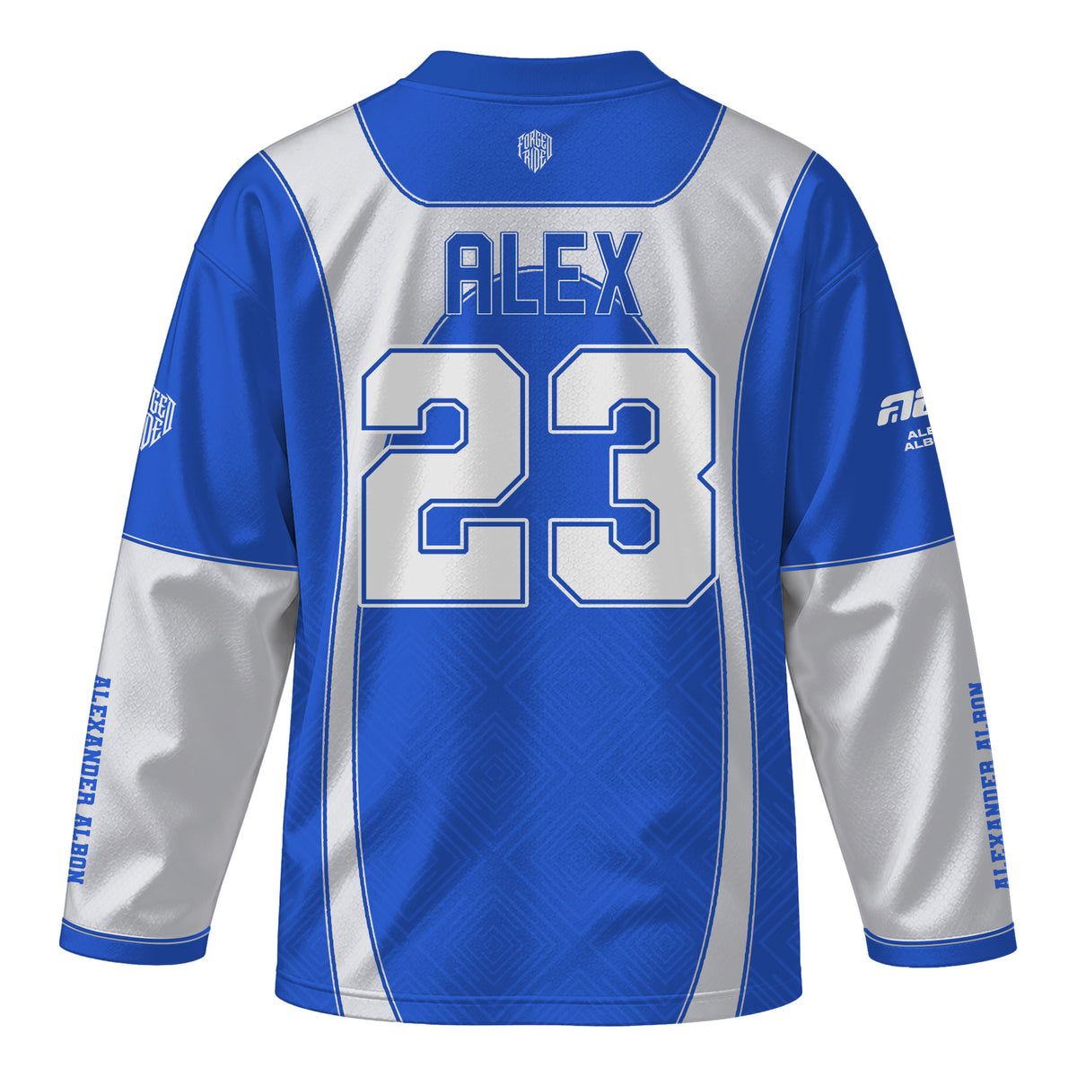 [HJ] Albon #23 Graphic Long Sleeve Jersey - Racing Shirt