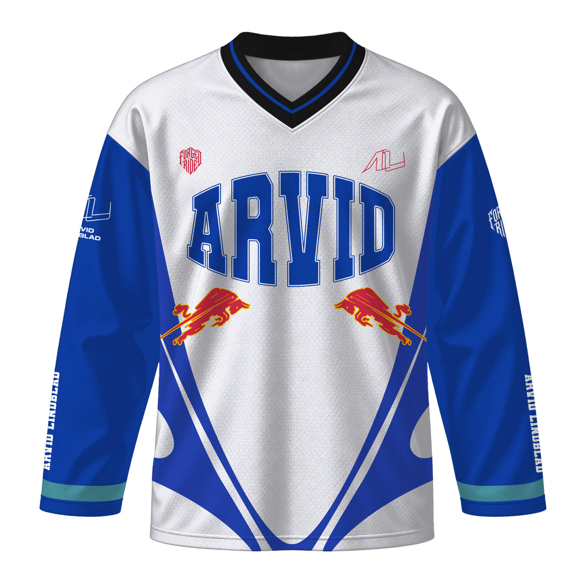 [HJ] AL41 Arvid Graphic Long Sleeve Jersey - #41 Driver Apparel