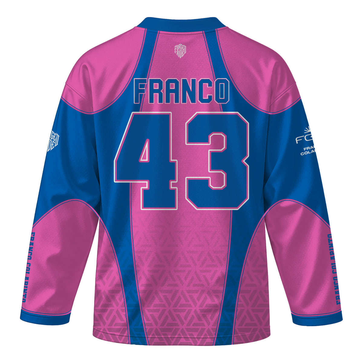 [HJ] FC43 Franco Long Sleeve Racing Jersey - Racing Shirt