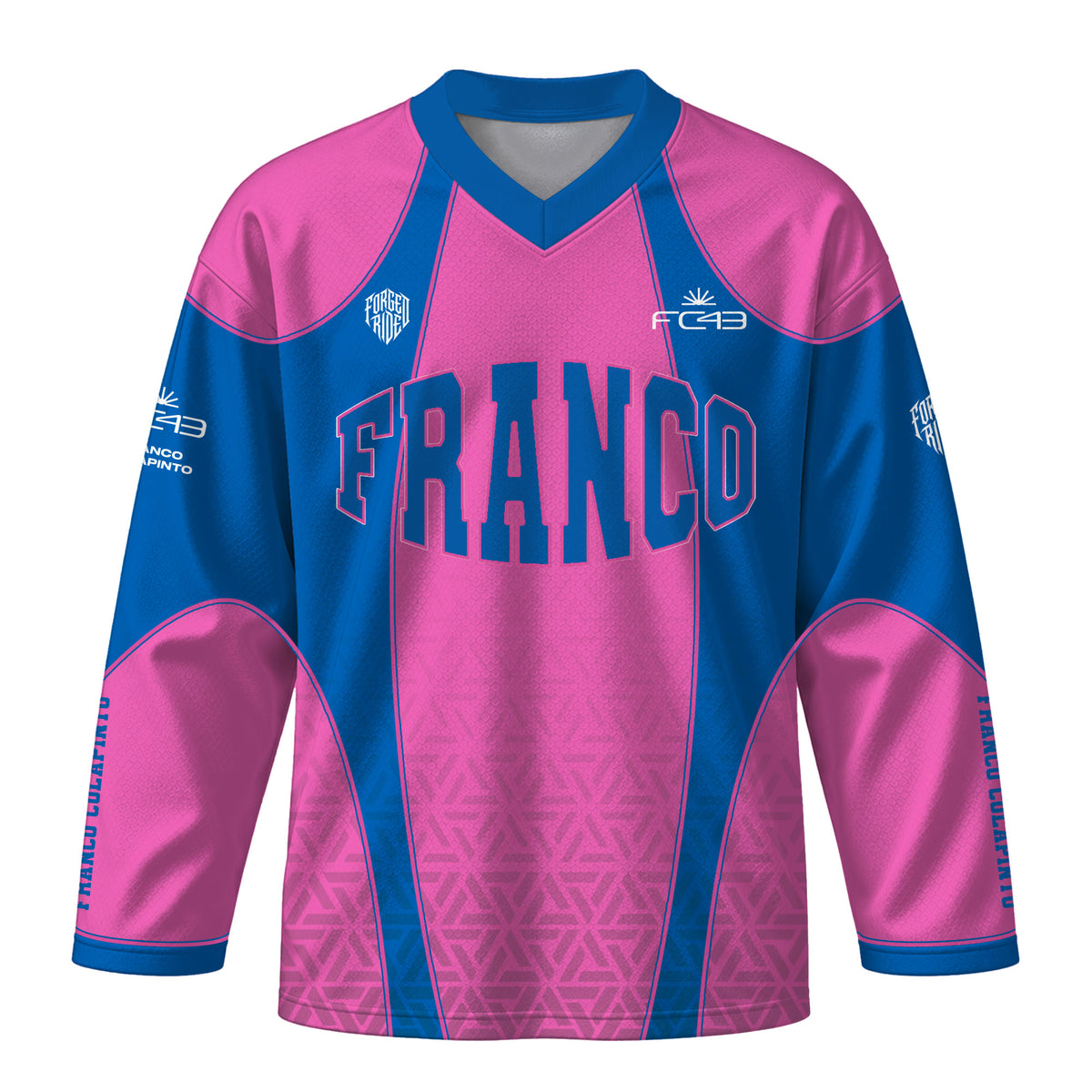 [HJ] FC43 Franco Long Sleeve Racing Jersey - Racing Shirt