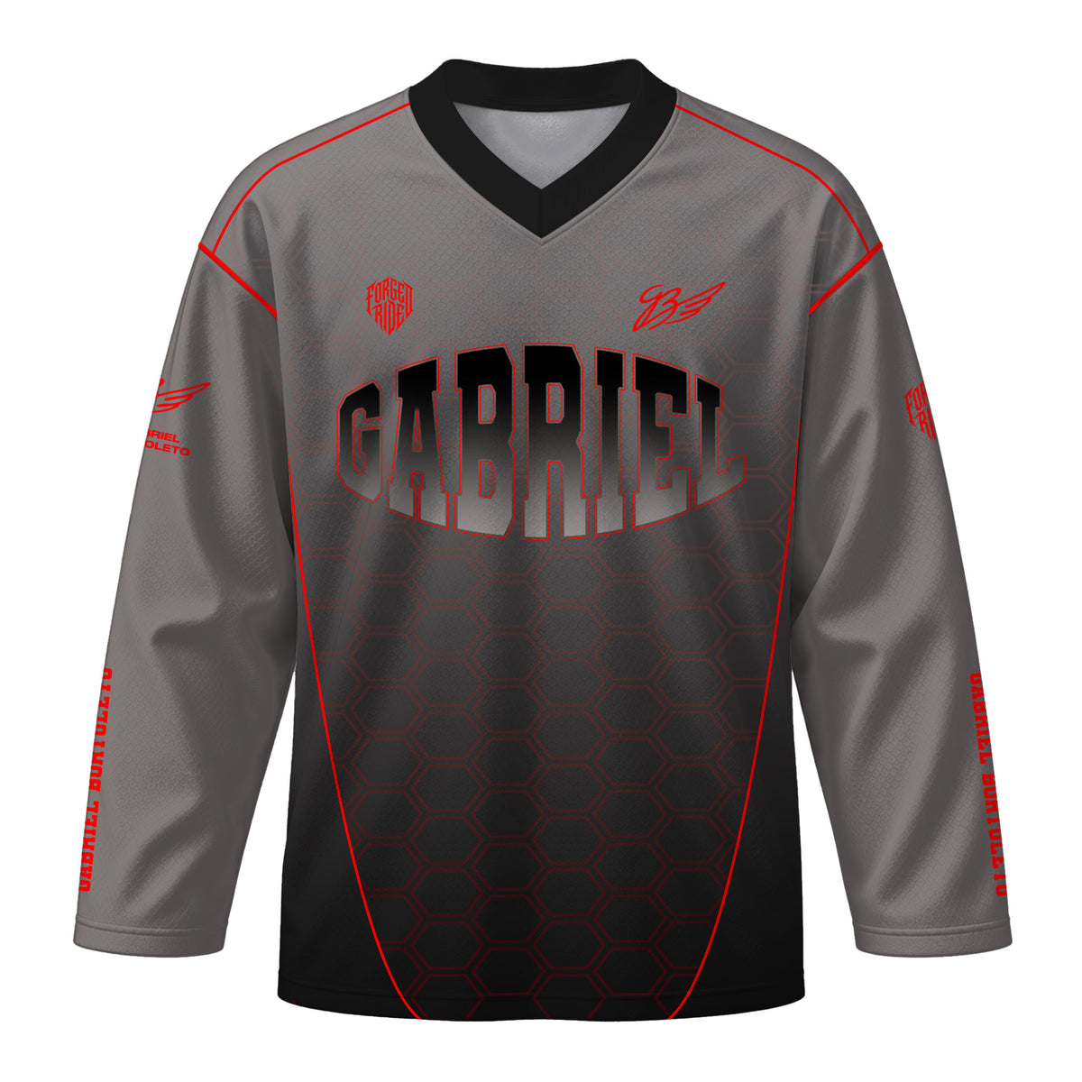 [HJ] GB5 Gabriel Long Sleeve Racing Jersey - Racing Shirt