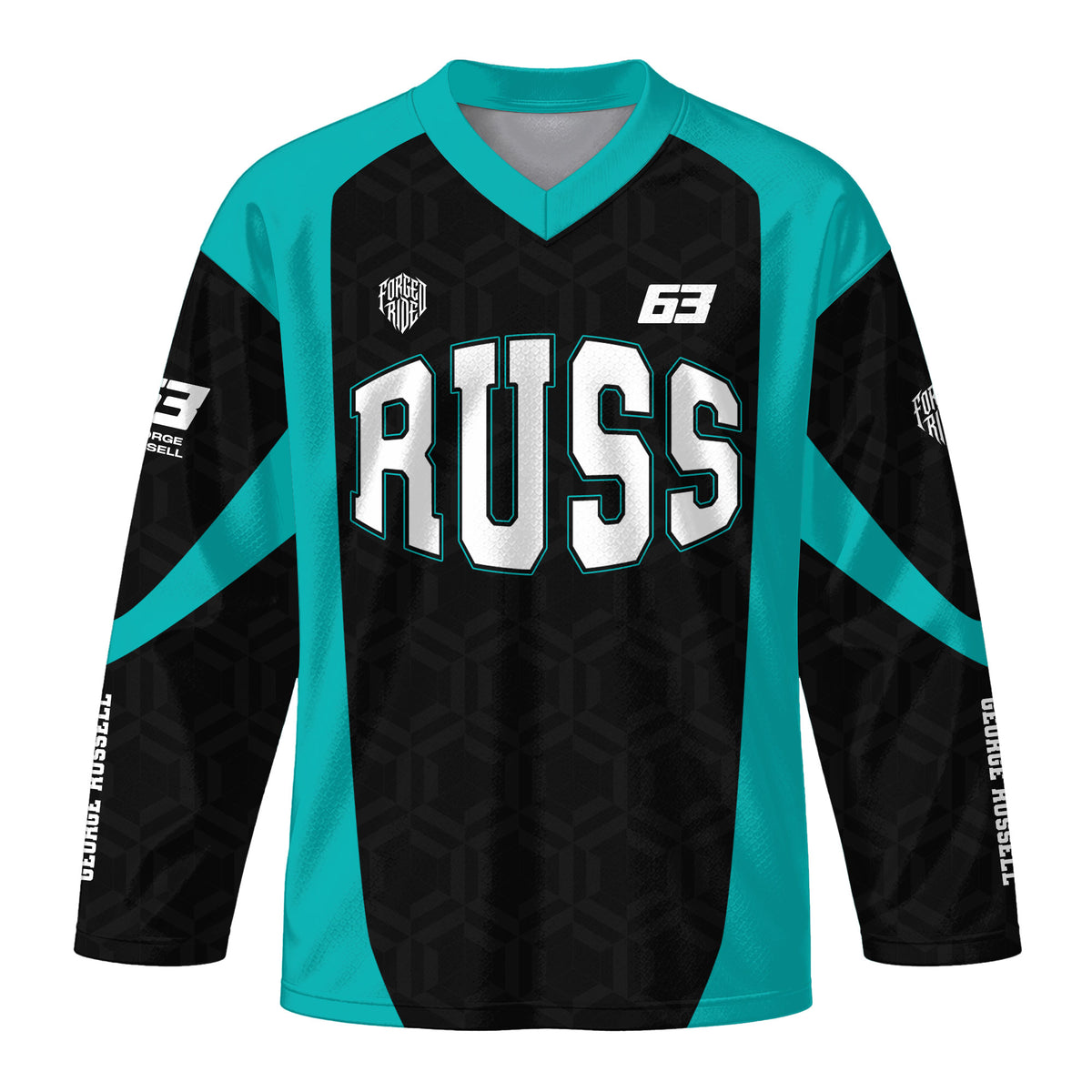 [HJ] GR63 #12 Long Sleeve Racing Jersey - George Driver Apparel
