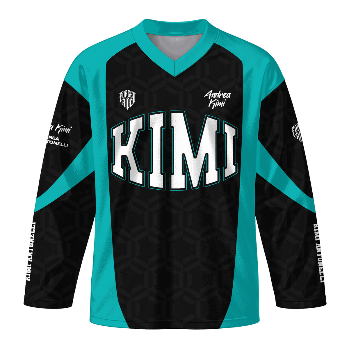 [HJ] Kimi #12 Long Sleeve Racing Jersey - Motorsport Jersey