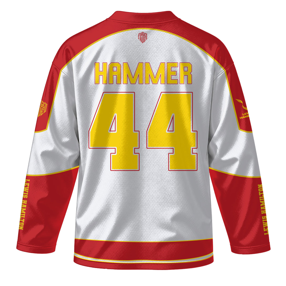 [HJ] Lewis #44 Long Sleeve Racing Jersey - Motorsport Jersey