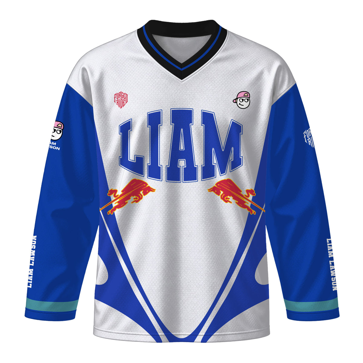 [HJ] LL30 Liam Graphic Long Sleeve Jersey - Fan Apparel