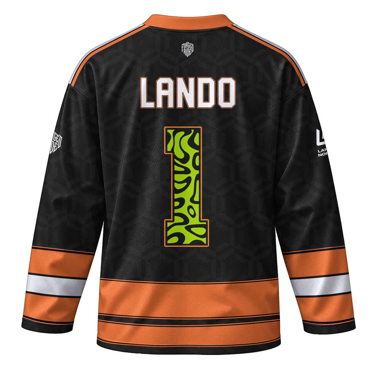 The Papaya Prince LN1 Racing Long Sleeve Jersey - #1 Fan Gear