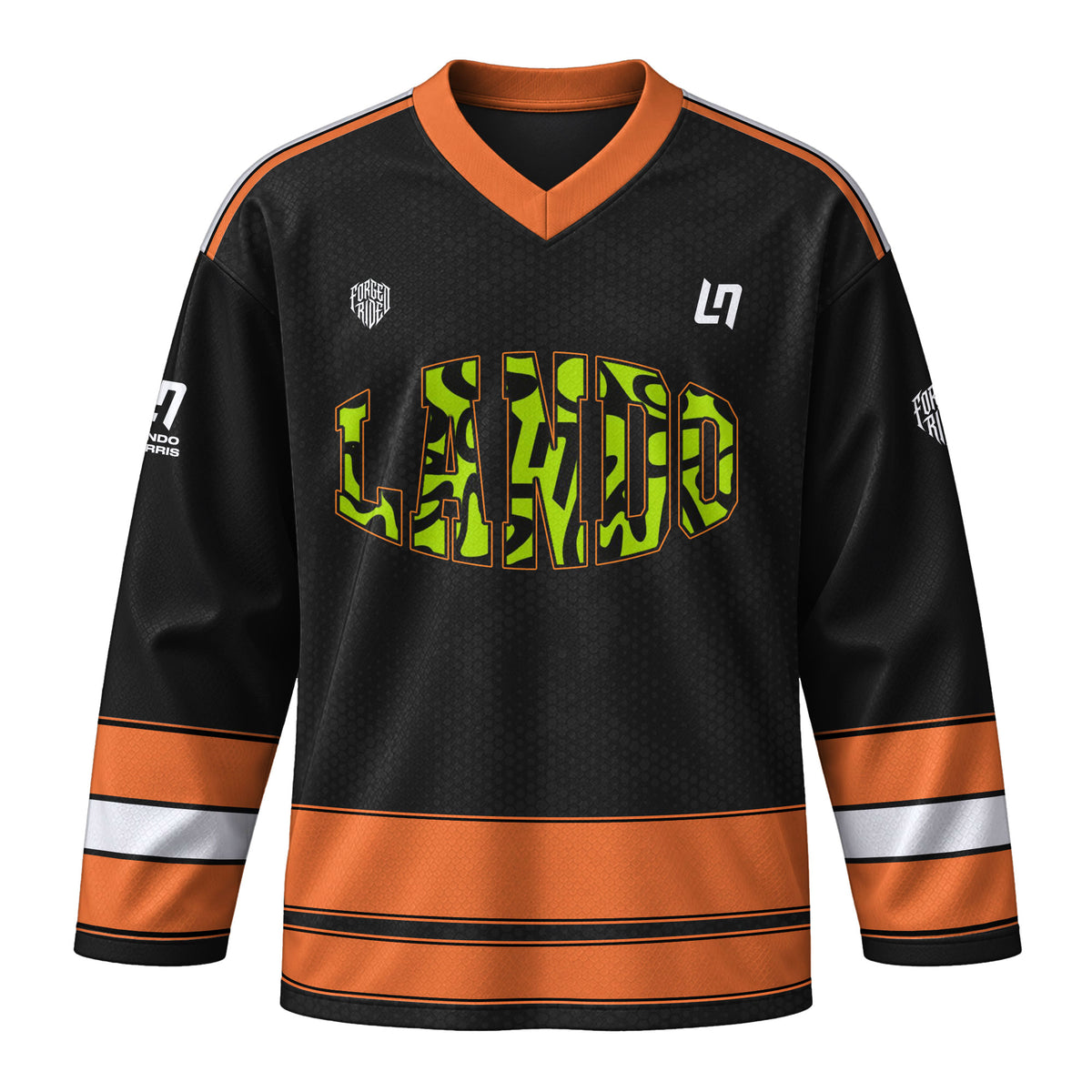 The Papaya Prince LN1 Racing Long Sleeve Jersey - #1 Fan Gear