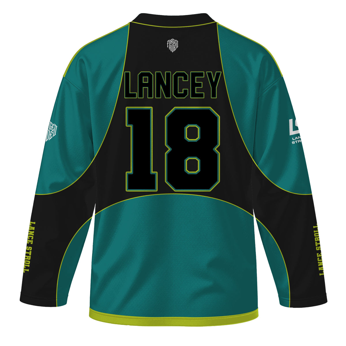 [HJ] Lance #18 Long Sleeve Racing Jersey - Martin Graphic