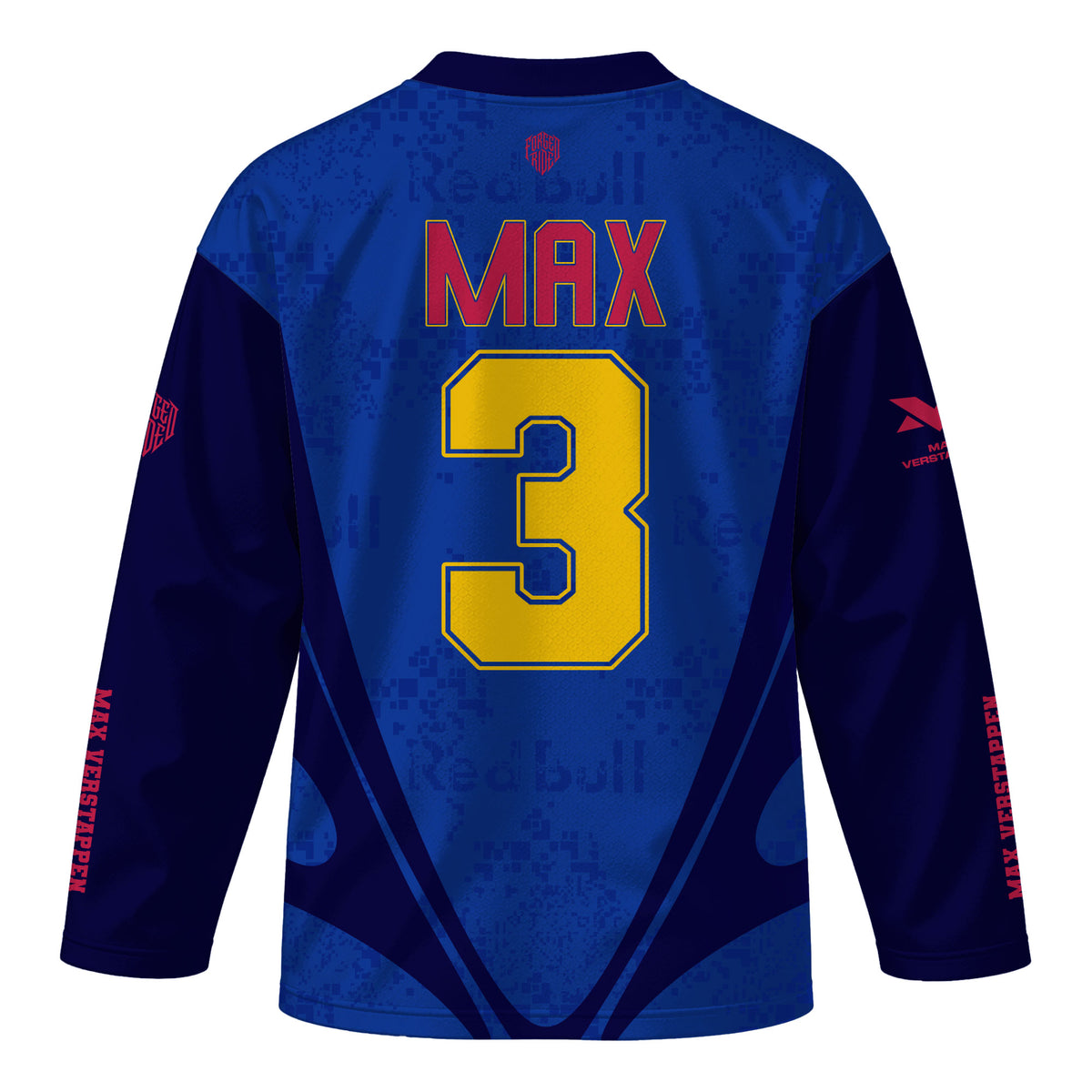 [HJ] MV3 Long Sleeve Racing Jersey - #3 Fan Gear