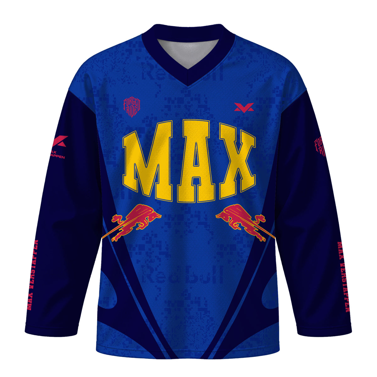 [HJ] MV3 Long Sleeve Racing Jersey - #3 Fan Gear