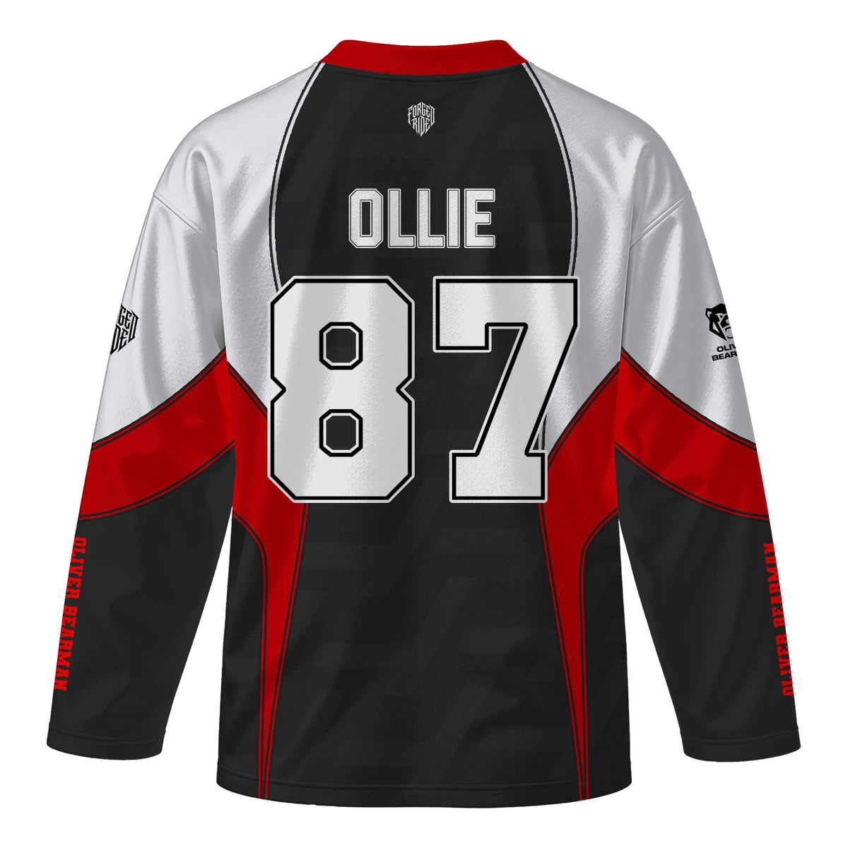 [HJ] Oliver #87 Long Sleeve Racing Jersey - Driver Apparel