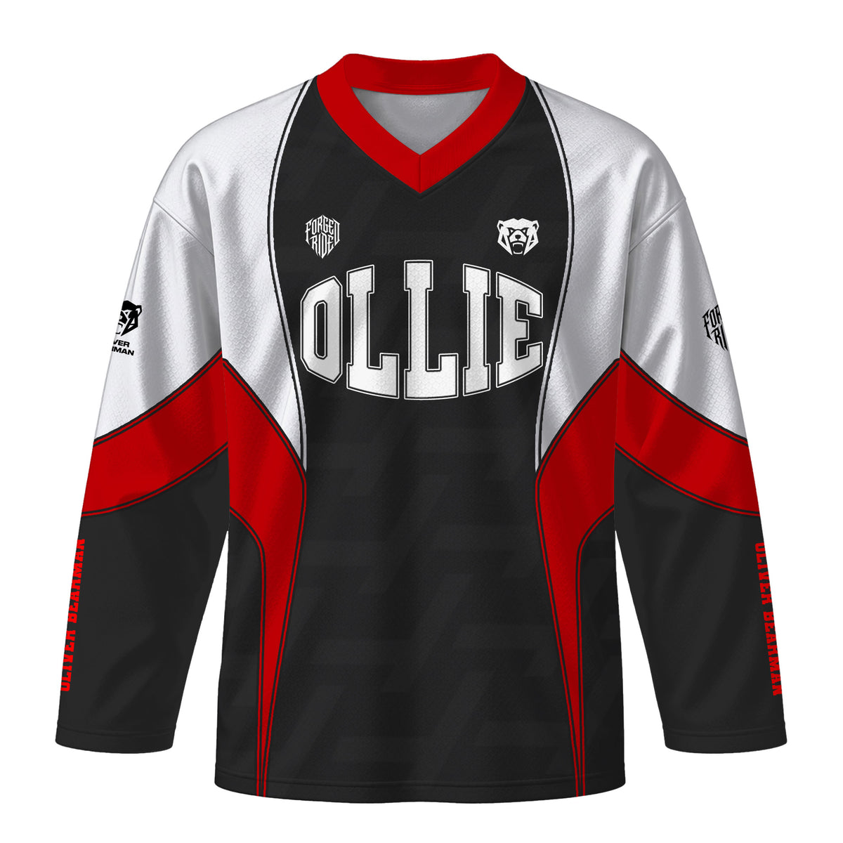 [HJ] Oliver #87 Long Sleeve Racing Jersey - Driver Apparel