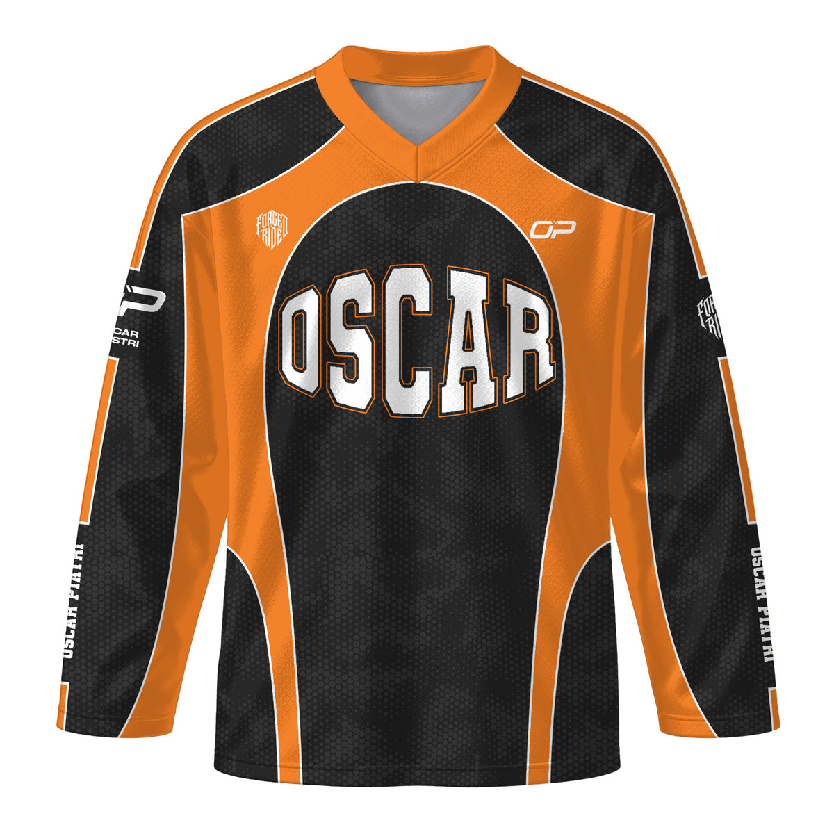 [HJ] Oscar #81 Long Sleeve Racing Jersey - F1 Fan Apparel