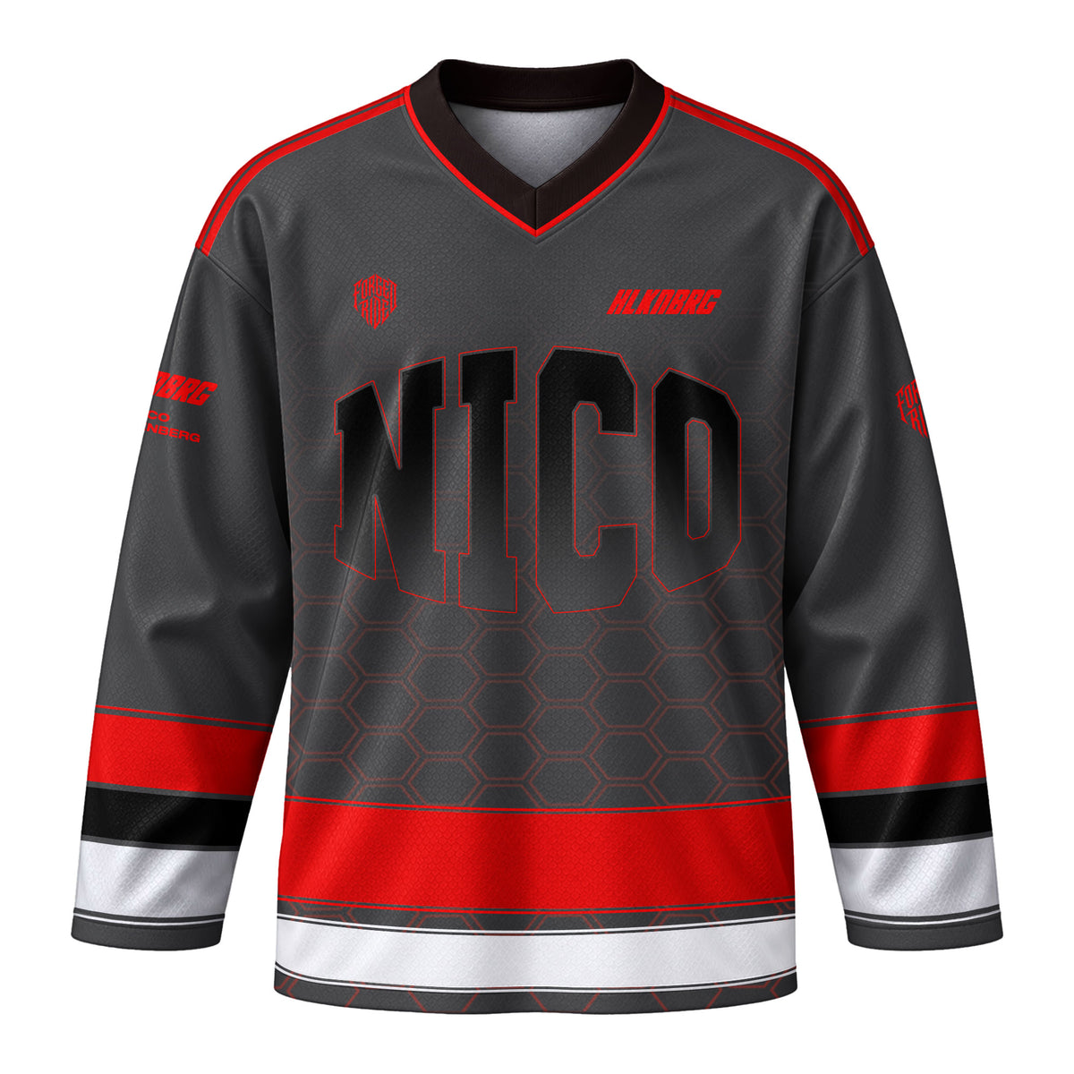 NH27 Nico "Hulk" Racing Long Sleeve Jersey - Driver Apparel