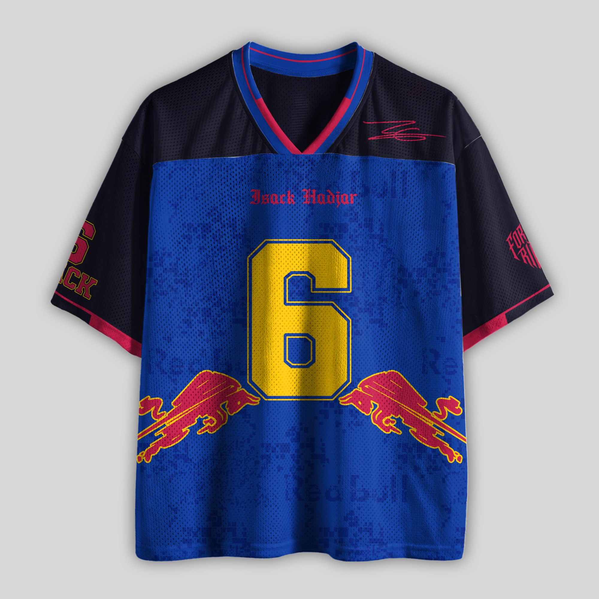 Hadjar #06 Racing Mesh Football Jersey