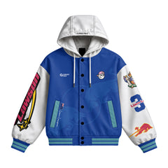 Liam #30 Driver Hooded Baseball Jacket - Racing Fan Gift