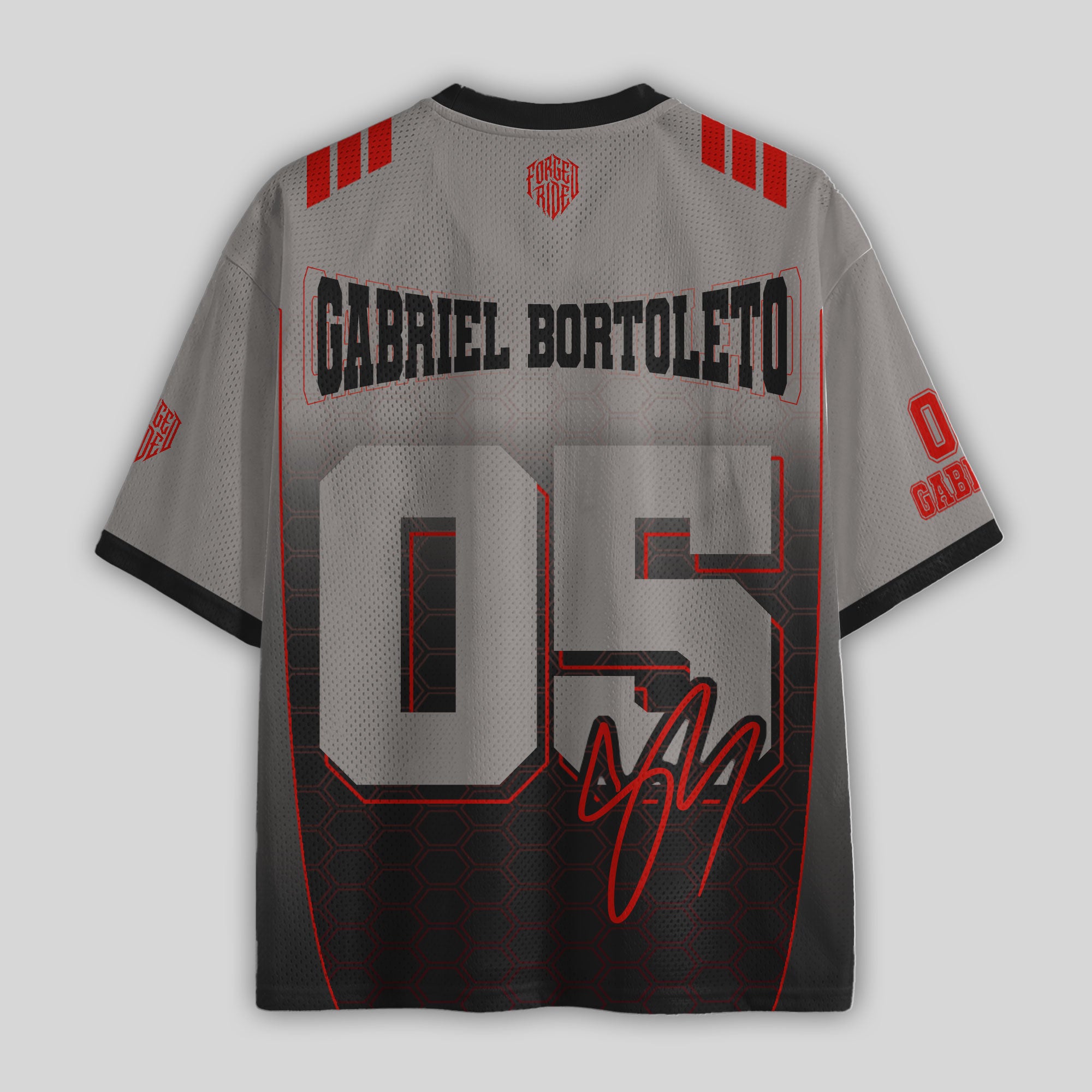 Bortoleto #05 Racing Boxy Mesh Football Jersey