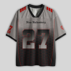 Nico #27 Racing Mesh Football Jersey