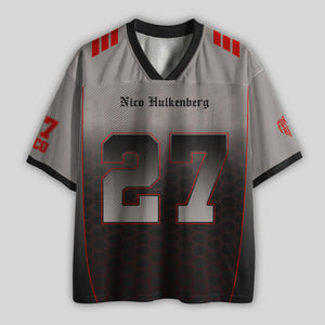 Nico #27 Racing Mesh Football Jersey
