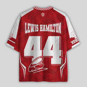 Hamylton #44 Racing Mesh Football Jersey