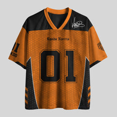 Norris #01 Racing Mesh Football Jersey