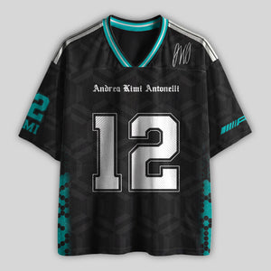 Antonelly #12 Racing Mesh Football Jersey