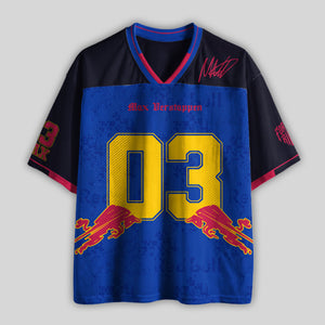 Verstaappen #03 Racing Mesh Football Jersey