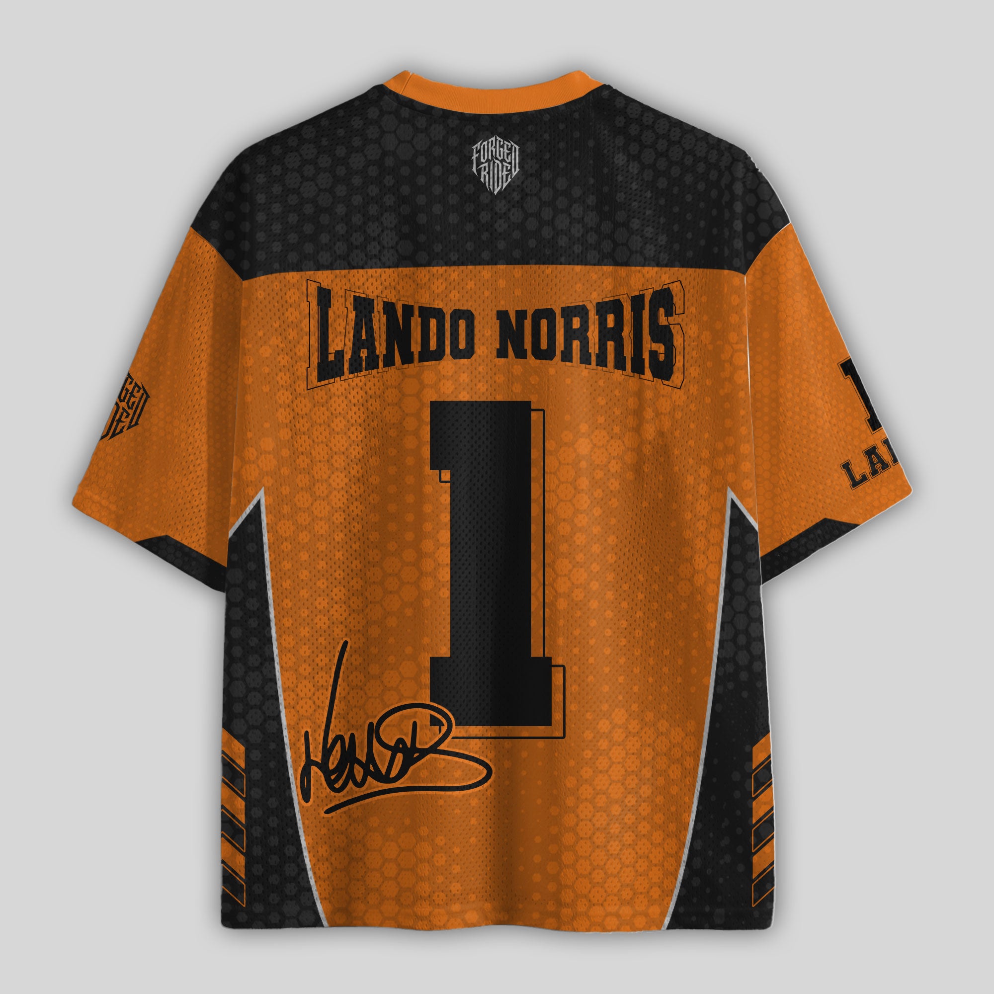 Norris #01 Racing Mesh Football Jersey
