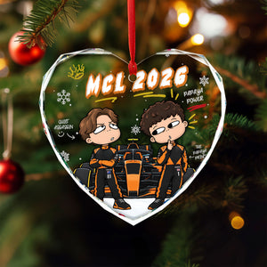 MCL 2026 Drivers Christmas Tree Ornament - Collectible Gift