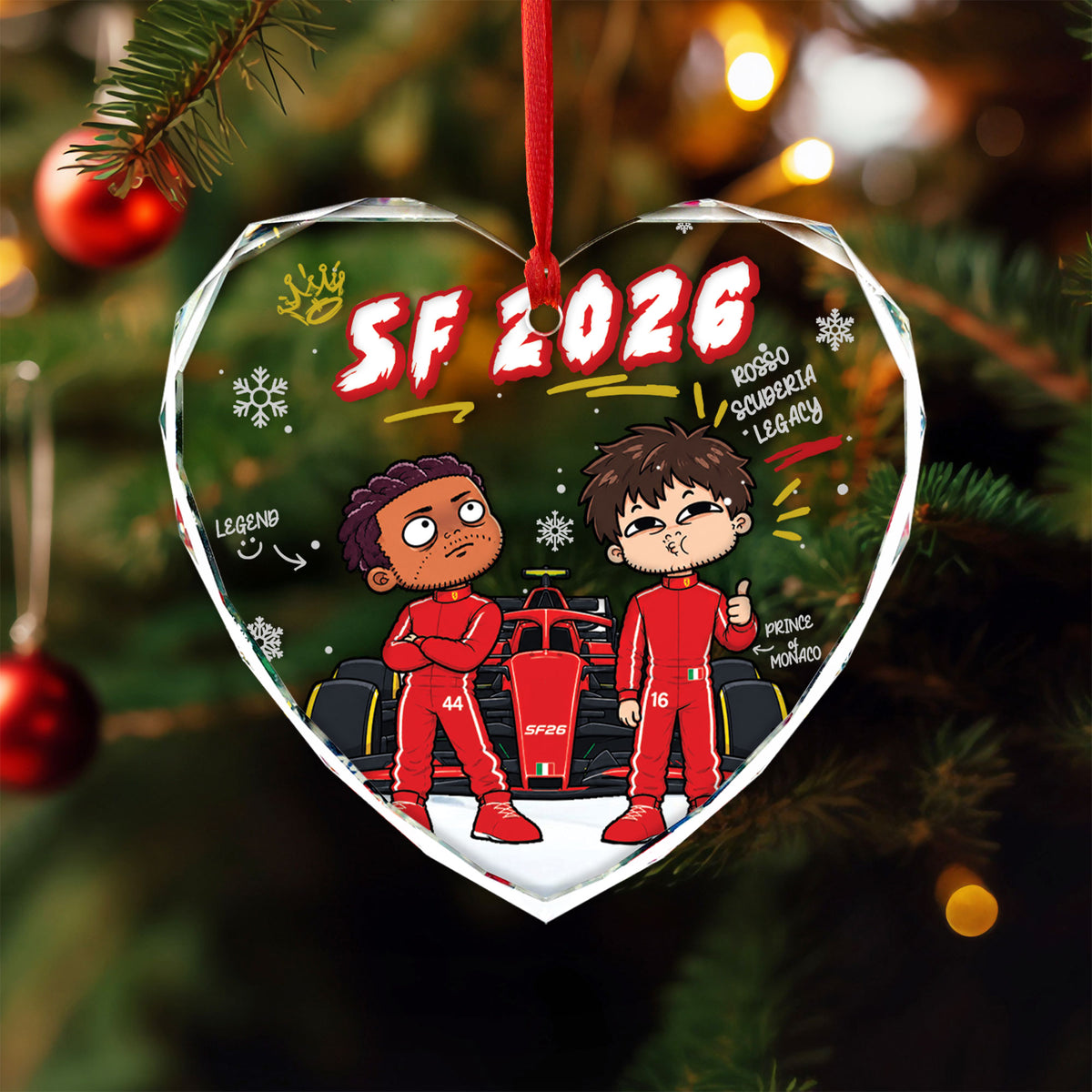 SF 2026 Drivers Christmas Tree Ornament- Christmas Tree Ornament