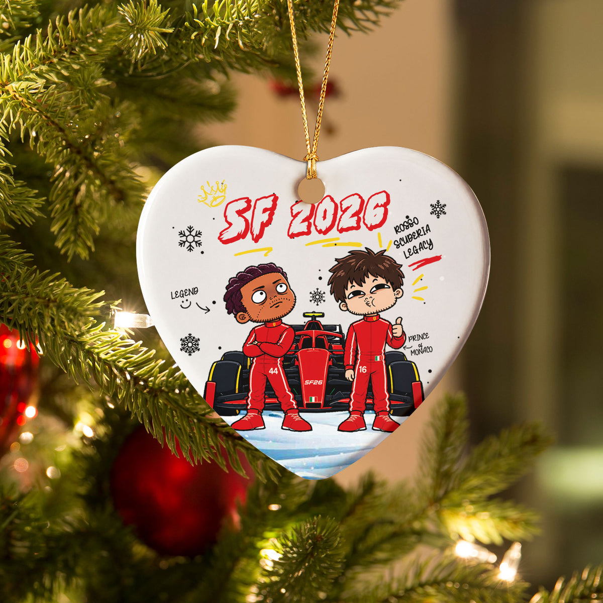 SF 2026 Drivers Christmas Tree Ornament- Christmas Tree Ornament