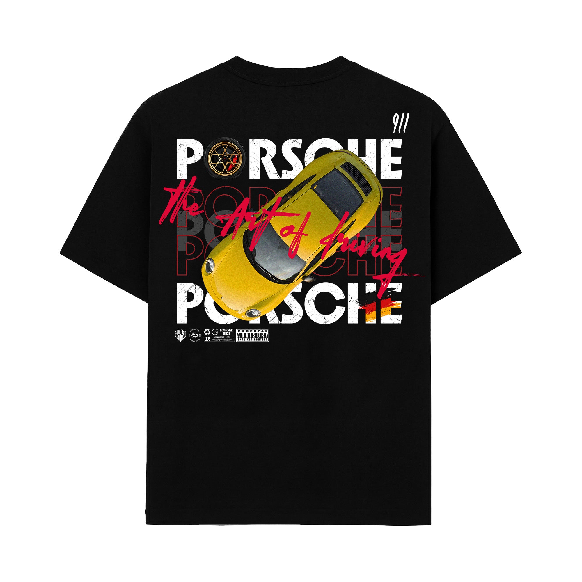 911 The Art of Driving Graphic T-Shirt
