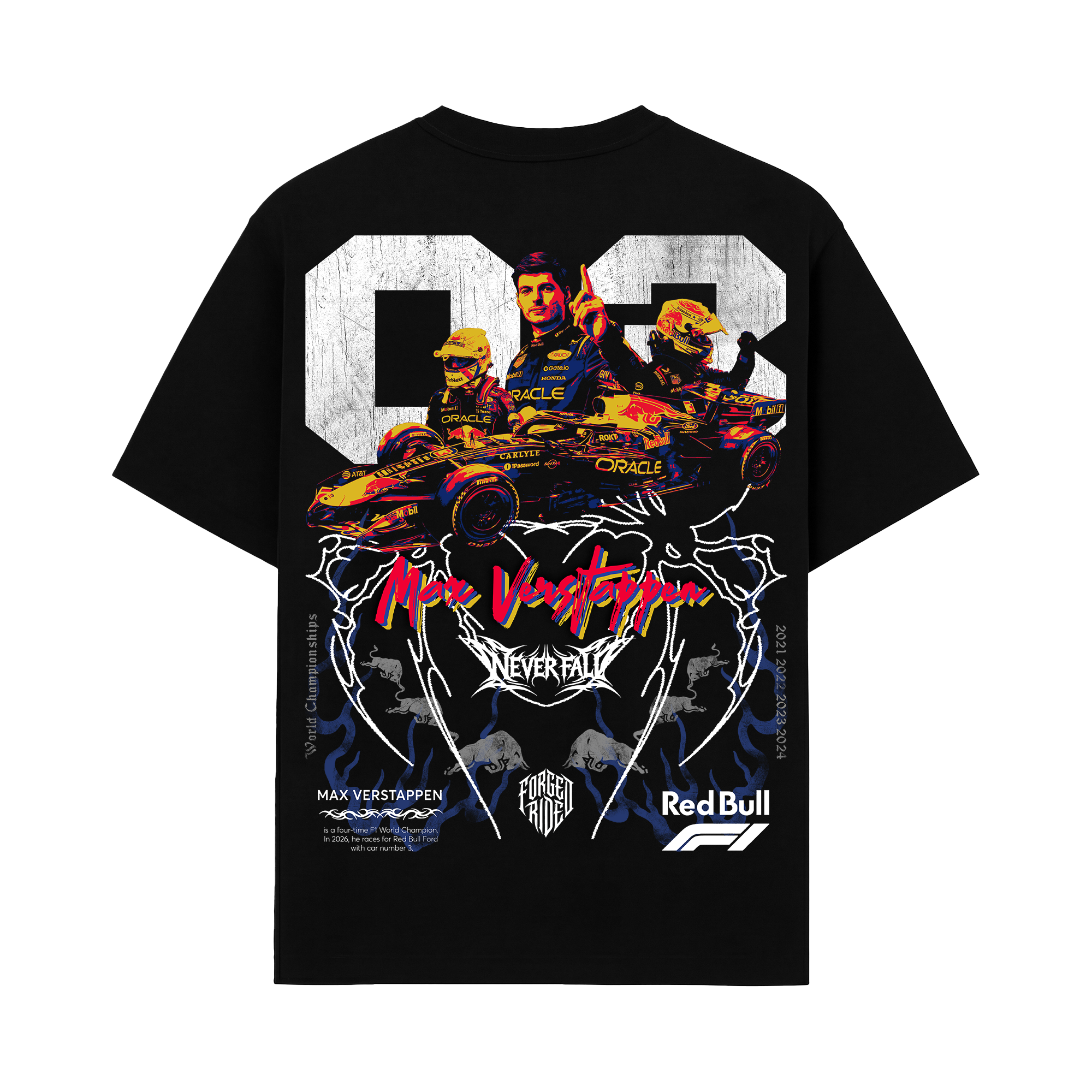 Max Red 03 Racing F1 T-Shirt