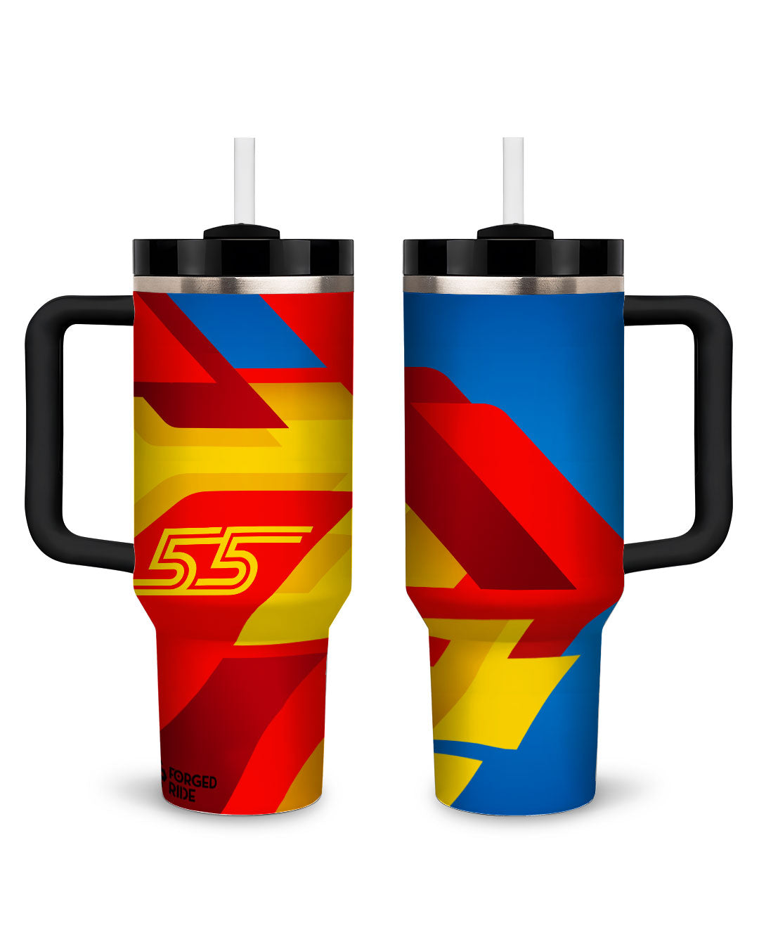 CS55 Sainz Racing Tumbler - 30 oz Insulated Travel Mug