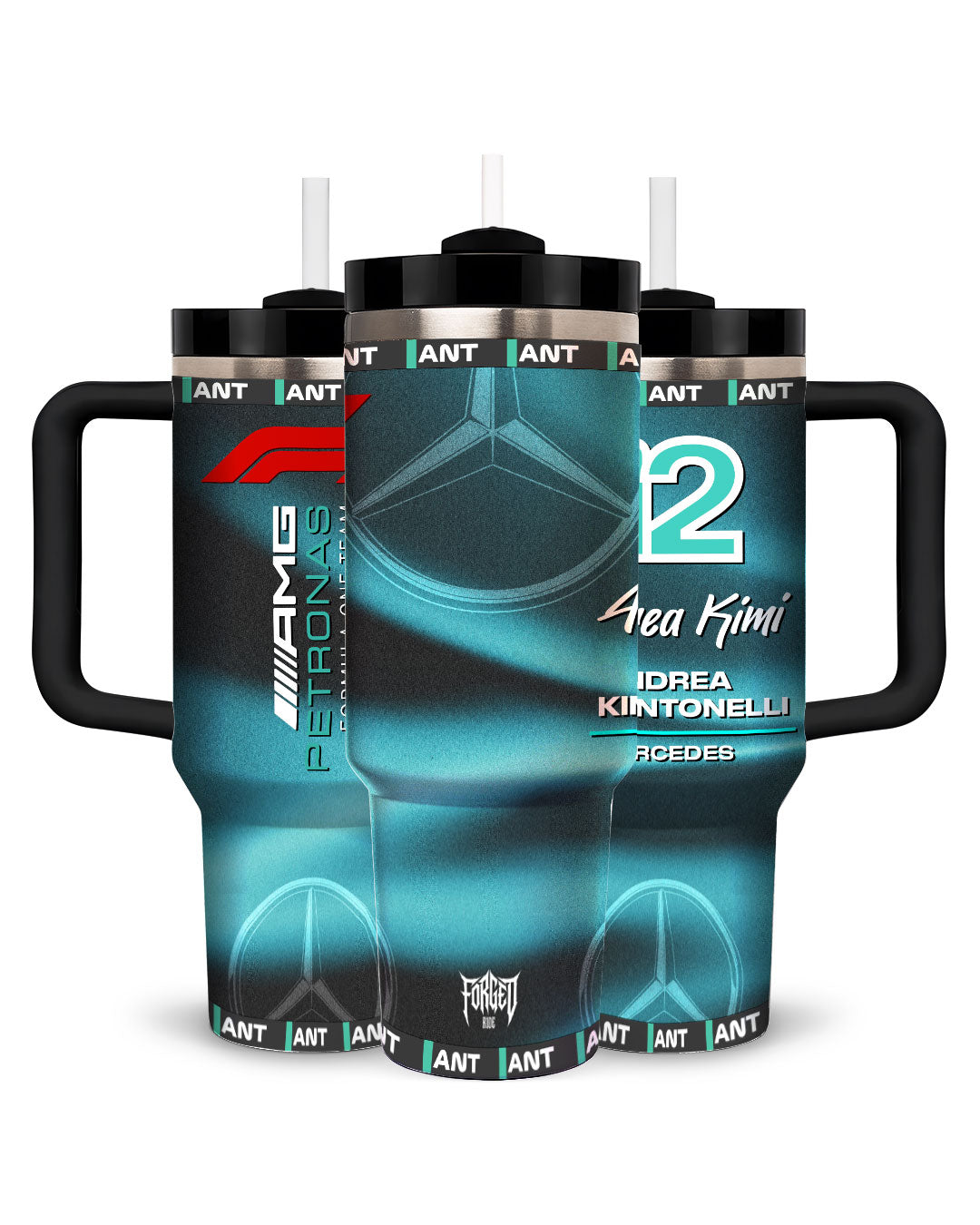 Kimi #12 Signature Tumbler - Racing Edition 30oz Travel Mug
