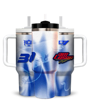 Lawson #30 Racing Tumbler - Stainless Steel 30 oz Travel Cup with Handle