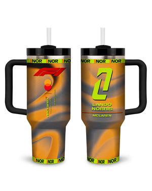 Lando #1 Signature Tumbler - Racing Edition 30oz Travel Mug