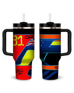 Piastri #81 Racing Tumbler - 30 oz Exclusive Driver Edition Mug