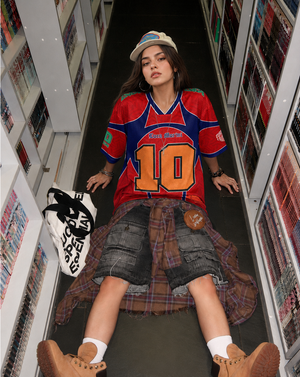 'MT' Luca #10 HRC Racing Mesh Football Jersey