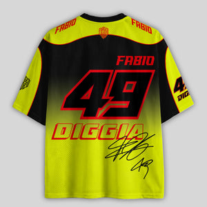 'MT' Diggia 49 VR46 Racing Mesh Football Jersey