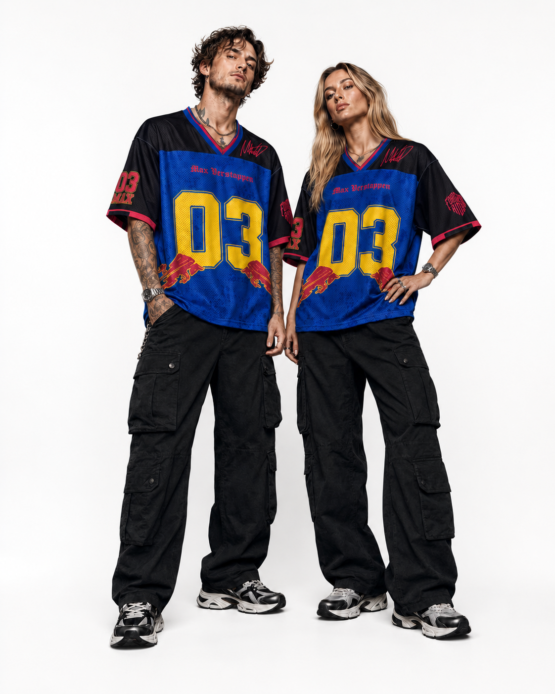 Verstaappen #03 Racing Mesh Football Jersey