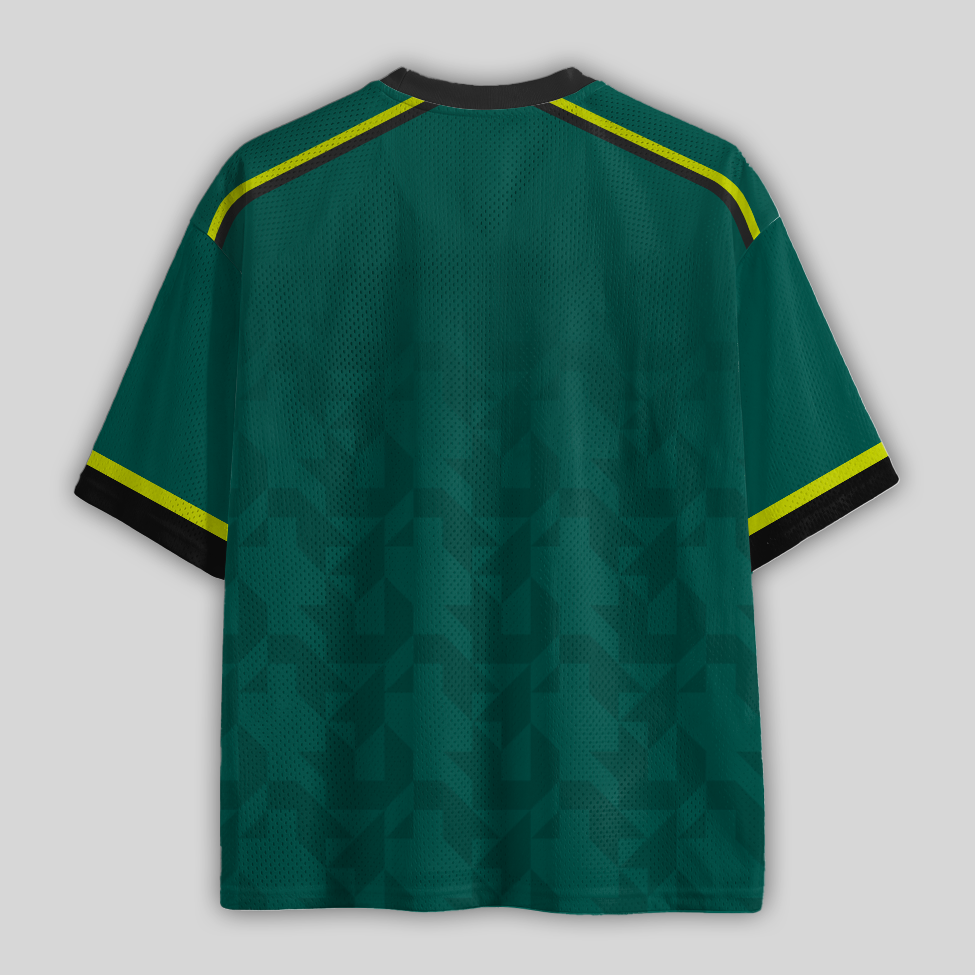 Custom Martin Racing Green #00 Mesh Football Jersey