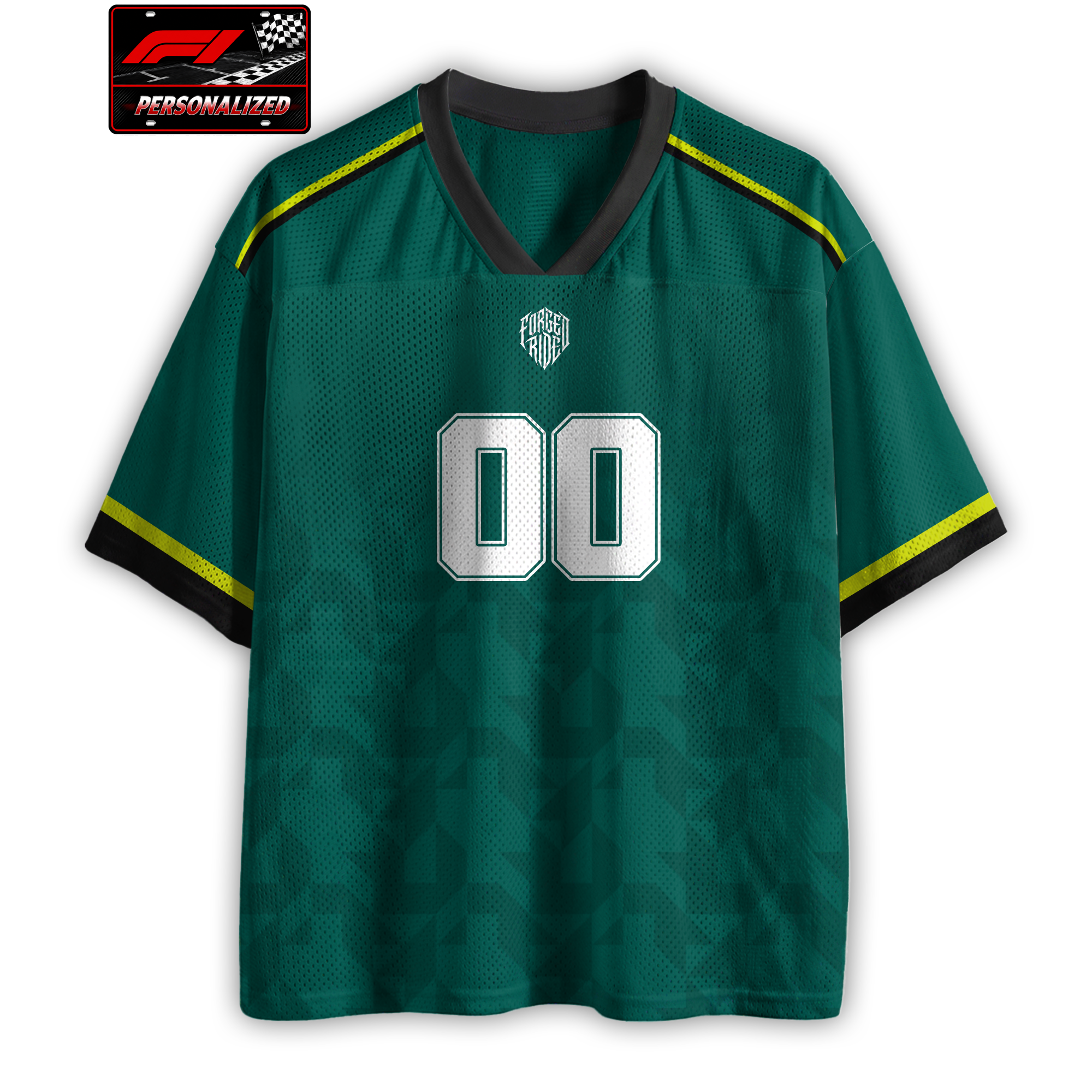 [Personalized] Martin Racing Name & Number - Mesh Football Jersey