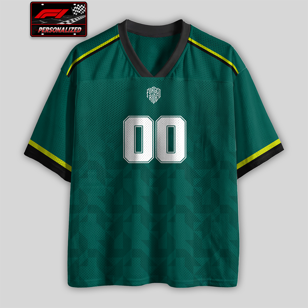 [Personalized] Martin Racing Name & Number - Mesh Football Jersey