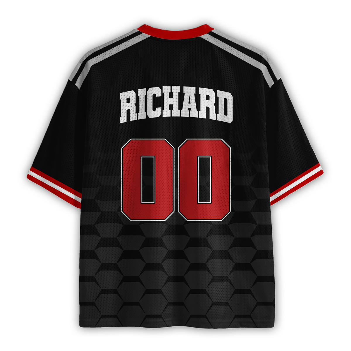 [Personalized] AU Racing Name & Number - Mesh Football Jersey